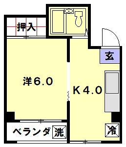 リフォーム前間取り図